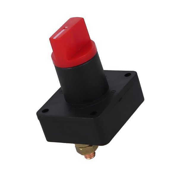 GJX 12V Battery Disconnect Switch, 300 Amp Waterproof Kill Switch for Marine Boat RV ATV UTV Vehicles, Heavy Duty On/Off Power Cut Off