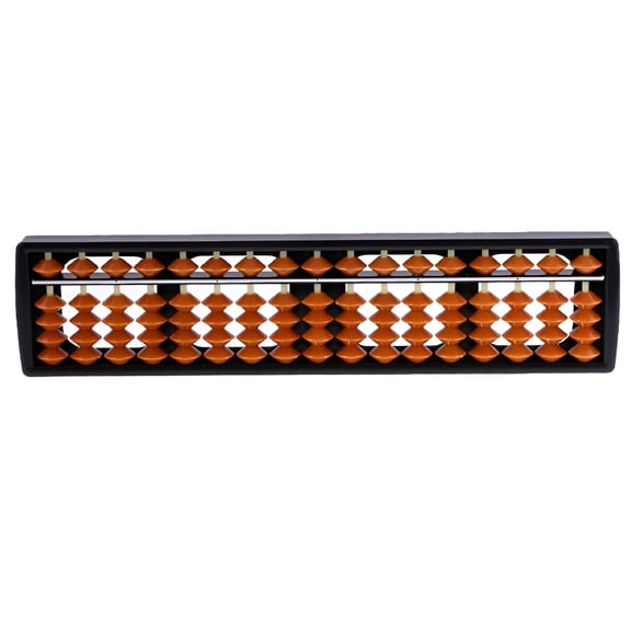 GJX 17 Rod Abacus for Kids, Educational Math Learning Tool with 5 Beads, Safe ABS Calculation Board for Homeschooling and Classroom