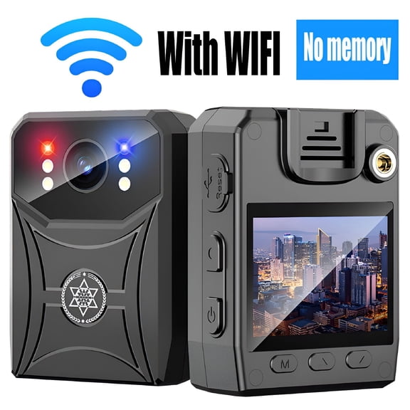 GJX 18 Hour 1080P Camcorder Mini Body Camera HD 120 Video DVR IR Night Cam