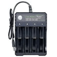 thumbnail image 1 of GJX 18650 Battery Charger 4-Bay Smart Charger with Automatic LED Display Li-ion Battery Charger, 1 of 4