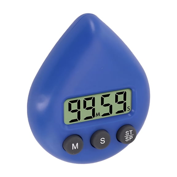 GJX 1Pc Shower Timer for Adults Kids Battery Operated Digital Waterproof Kitchen Timers Small Shower Clock Alarm Energy Saver Home Timer for Bathroom Classroom