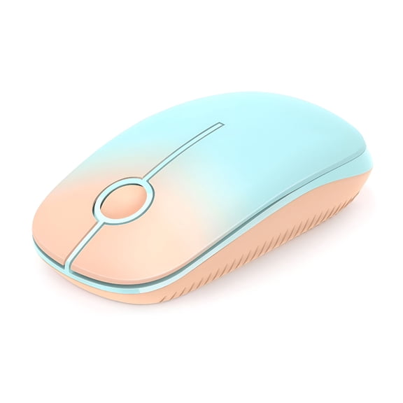 GJX 2026 New 2.4G Slim Wireless Mouse with Nano Receiver,Less Noise,Portable Mobile Optical Mice for Notebook,Pc,Laptop,Computer for Office,Home,Travel,Study,Gaming