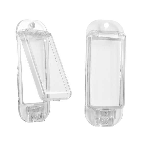 GJX 2 Light Switch Guard Cover, Baby Proof Wall Switch Cover Guard for Rocker Light Switch Protects Your Lights Or Circuits From Being Accidentally Turned on Or Off