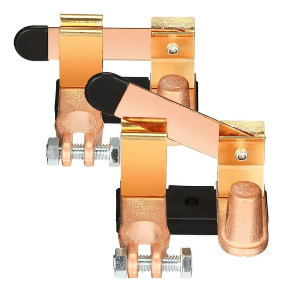 GJX 2 PCS Top Post Battery Disconnect Switch 12V 24V 250A Battery Disconnect Power Shut Cut Off Switch For Car Truck RV Boat