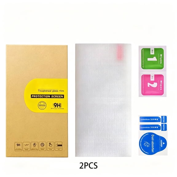 GJX 2 Pack 6.5-inch Tempered Glass Screen Protector, Anti Scratch, Bubble Free