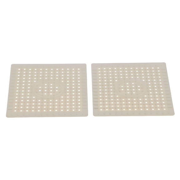 GJX 2-Pack Kitchen Sink Mat - Non-Slip,Food-Grade Rubber,Easy-Clean Sink Protector for Kitchen Use