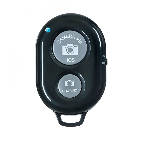 GJX 2-Pack Wireless Camera Shutter Remote, Bluetooth Selfie Timer for iPhone Android, Hands-Free Photo Video Remote Control for Smartphones Tablets, Travel Vlogging, Group Shots