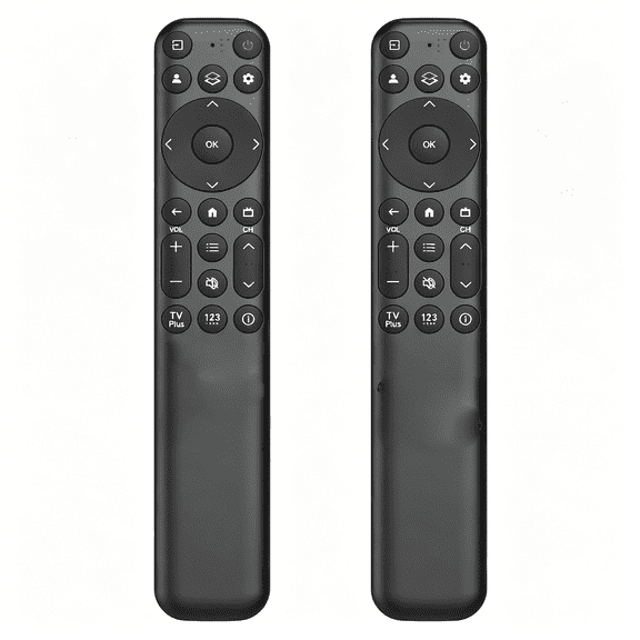GJX 2 Pack for Google Tv Remote Control, Rc813 Remote for Qm8/Qm7/S5/S4/S3/Q7/Q6/Q5 4K Uhd Led Hdr Qled Smart Tvs (No Voice Control)
