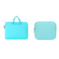 GJX 2 Pcs Laptop Sleeve 14 Inch Shockproof Laptop Case with Power Pack Handbag Portable Laptop Bag for MacBook Samsung iPad Chromebook HP Acer Lenovo,Blue