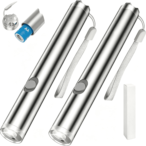 GJX 2 Pcs Laser Pointer | 2 Modes & Aa Battery Classic Type