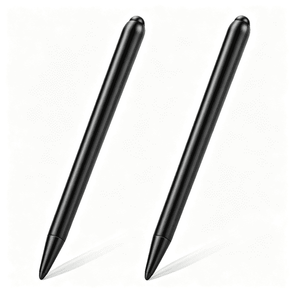 GJX 2 Pcs Smartboard Pen,Whiteboard Stylus Pen 2 in 1 Black Electronic Writing Pens High Sensitivity Precision Screen Pens for Home Office Infrared Touch Screen Multimedia