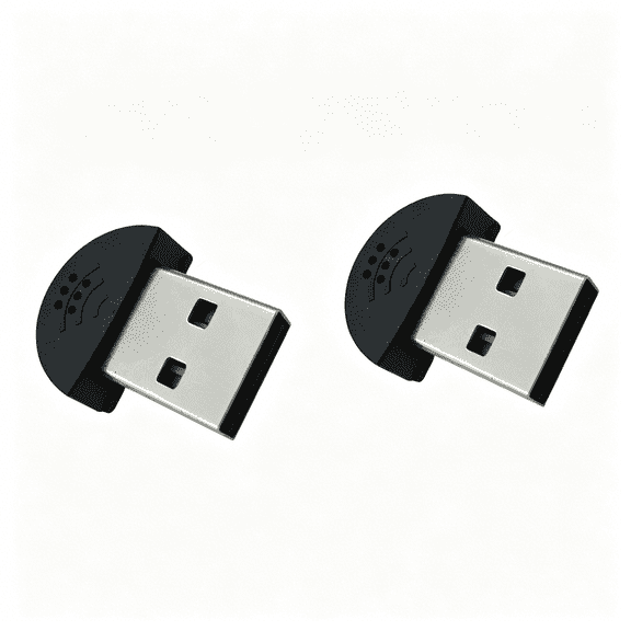 GJX 2 Pcs USB 2.0 Microphone for Raspberry Pi 5 4 Model B, Module 3B+, Laptop/Desktop PC Plug and Play for Skype, MSN, Yahoo Recording, Search and Games