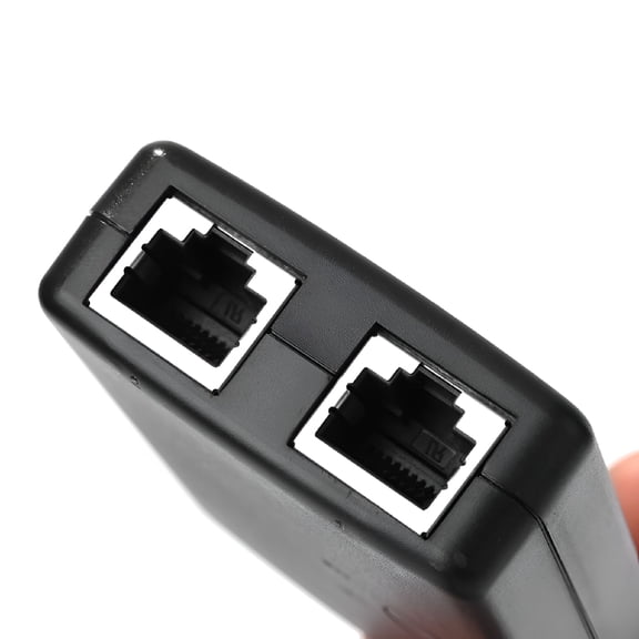 GJX 2 Ports 100Mbps RJ45 Network Switch LAN Ethernet Sharing Hub for Desktop PC