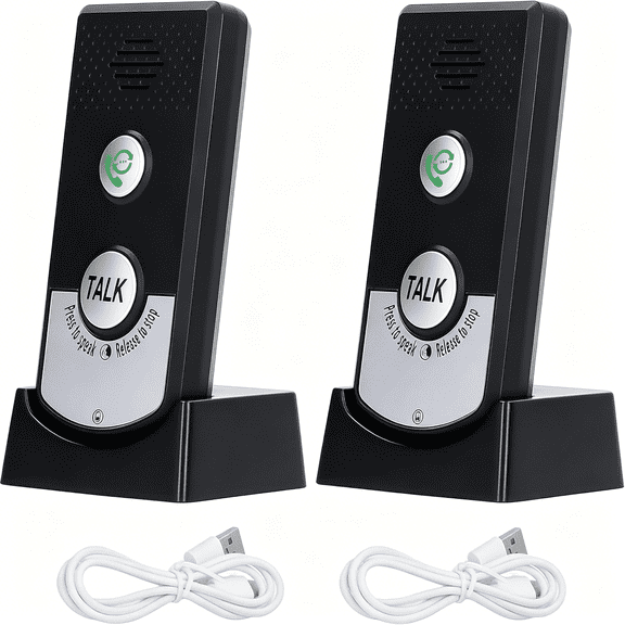 GJX 2 Way Voice Intercom-Super Long Range Wireless Intercom System for Home