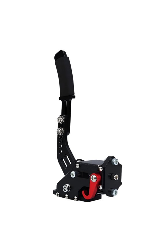 2 in 1 Pc Usb Handbrake 64Bit Racing Games Handbrake for Compatible with Console Controller And Pc System; Work on Racing Steering Wheel, Black