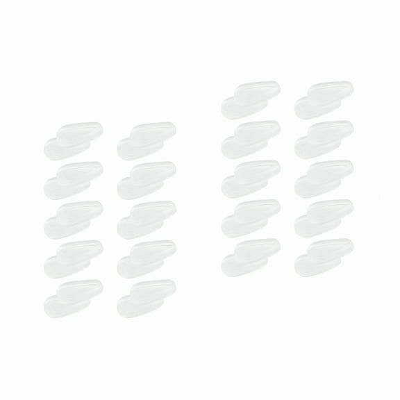 GJX 20 Pairs Eyeglasses Non-slip Nose Pads Glasses Nose Cushions Anti-skid Nose Pads Glasses Nose Pads Increased Silica Gel