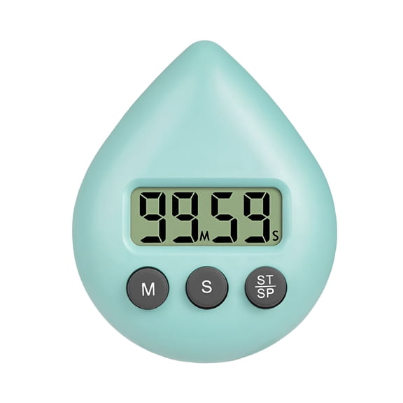 GJX 2026 New 1 Pcs Shower Timer for Kids Adults,Digital Shower Clock with Timer,Waterproof Timer with Alarm&Suction Cup,Energy Saver Home Kitchen Timer Bathroom Clock