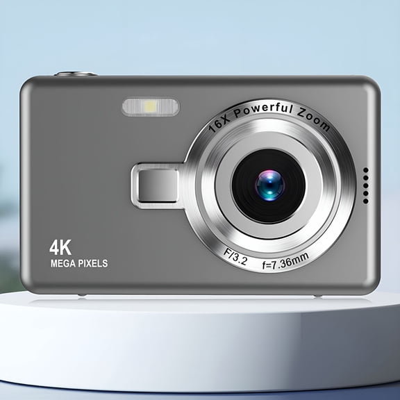 GJX 2026 New 1080P Digital Camera,Pocket Camera for Photography Travel,Vintage Digital Camera with 48 Mp,16X Digital Zoom,Small Camera Birthday for Boy Girl Gift