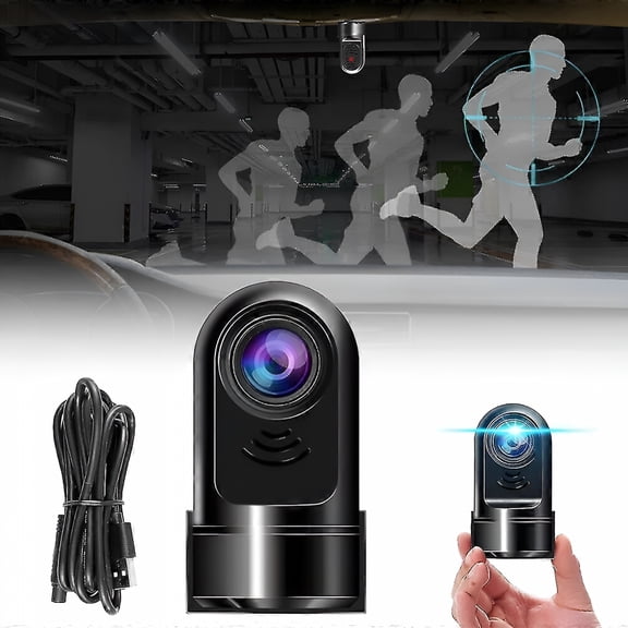 GJX 2026 New 1080P Hd 360 Rotating Mini Adas Dashcam,New Mini Front Dash Camera for Cars,For Vehicle Safety,Driving Recordings,Accident Documentation,And Road Trips.
