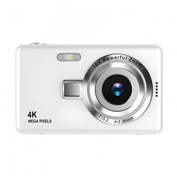 GJX 2026 New 1080P Hd Digital Camera,48Mp,Black for Travel,Vlogging,Photography,Outdoor with 2.4" Lcd Screen