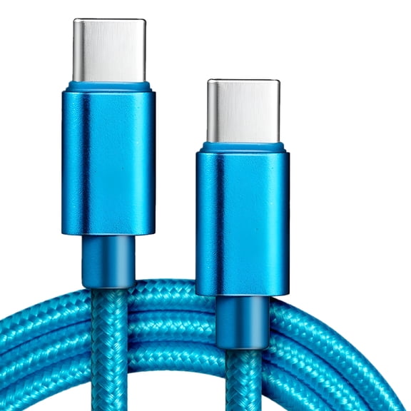 GJX 2026 New 10Ft Usb C to Usb-C Cable,Usb Type C Charger Cord Fast Charging Usb C Cable for Galaxy S22/S22+,S21/S21+ Ultra 5G,S20/S20+ Ultra 5G,Note 20/10,Pixel,Switch&More(Blue)