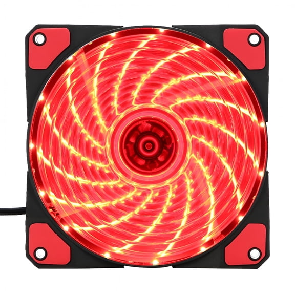 GJX 2026 New 120Mm Pc Case Cooling Fan Super Silent Computer Led High Airflow Cooler Fans,For Gaming Pcs,Computer Cases,High-Performance Builds,Heat Dissipation,And Quiet Operation.