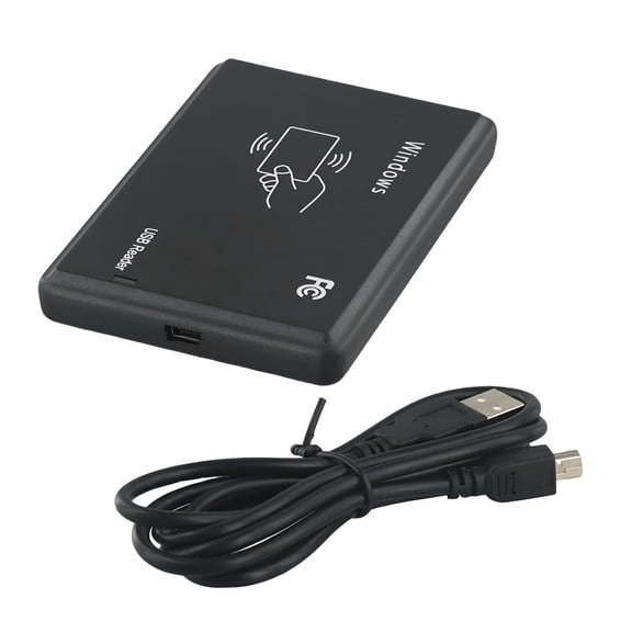 GJX 2026 New 125Khz Usb Rfid Contactless Proximity Sensor Smart Id Card Reader Em4100 for Access Control,Security Systems,Office Entry,Time Attendance,Door Unlocking.