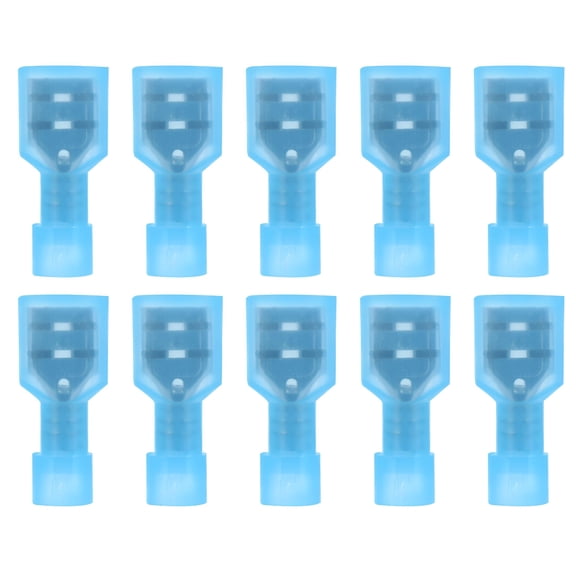 GJX 2026 New 150Pcs Female Spade Connector 16-14G Nylon Insulated Wire Quick Disconnects for Car,Boat,Truck,Appliance,Electrical