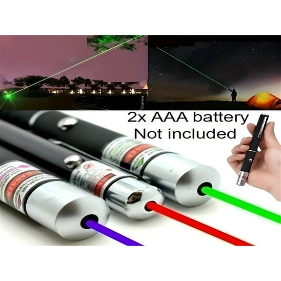 GJX 2026 New 1Pc Laser Pointer High Power Laser Pointer Long Range Green&Red Laser Light Pointer Toys Laser Pointer for Presentations Outdoor Hunting
