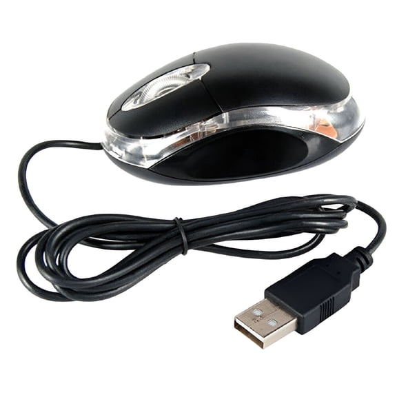GJX 2026 New 1Pc Optical Usb Wired Mouse Professional Office Computer Mice for Pc Desktop Laptop(Black)For Office Work,Home Use,Computer Navigation,Daily Tasks,Ergonomic Comfort