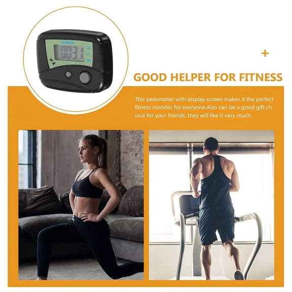 GJX 2026 New 1Pcs Pedometer for Distance Modes Digital Pedometer Calorie Counter with Lcd Display for Adults Step Counting for Walking, Running, Fitness, Hiking, Gym, Outdoor
