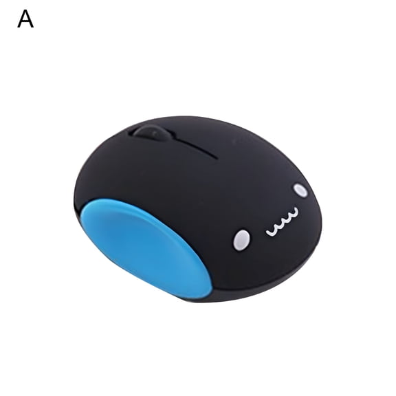 GJX 2026 New 2.4G Cute Cartoon Expression Mini Wireless Mouse,Rechargeable Usb Silent Optical Mice Kid'S Small Hand Gaming Mouse Child Gift for Pc-Practical and Beautiful