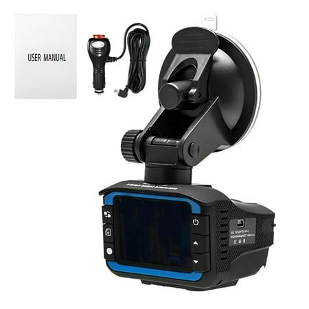 GJX 2026 New 2-In-1 Anti-Radar Police Speed Car Recorder 360 Dash Night Camera for Driving,Road Trips,Commuting,Fleet Monitoring
