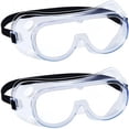 thumbnail image 1 of GJX 2026 New 2-Pack Safety Goggles,Anti-Fog Lab Goggles,Over Glasses Safety Glasses for Chemistry Lab,Mowing,Woodworking,Painting,Construction,Industrial Use, 1 of 6