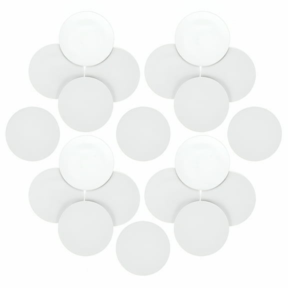GJX 2026 New 20Pcs Nfc Tag Sticker Blank Contactless Round Ic Smart(White)For Smart Devices,Contactless Payment,Inventory Management,Access Control,Automation,Personal Use