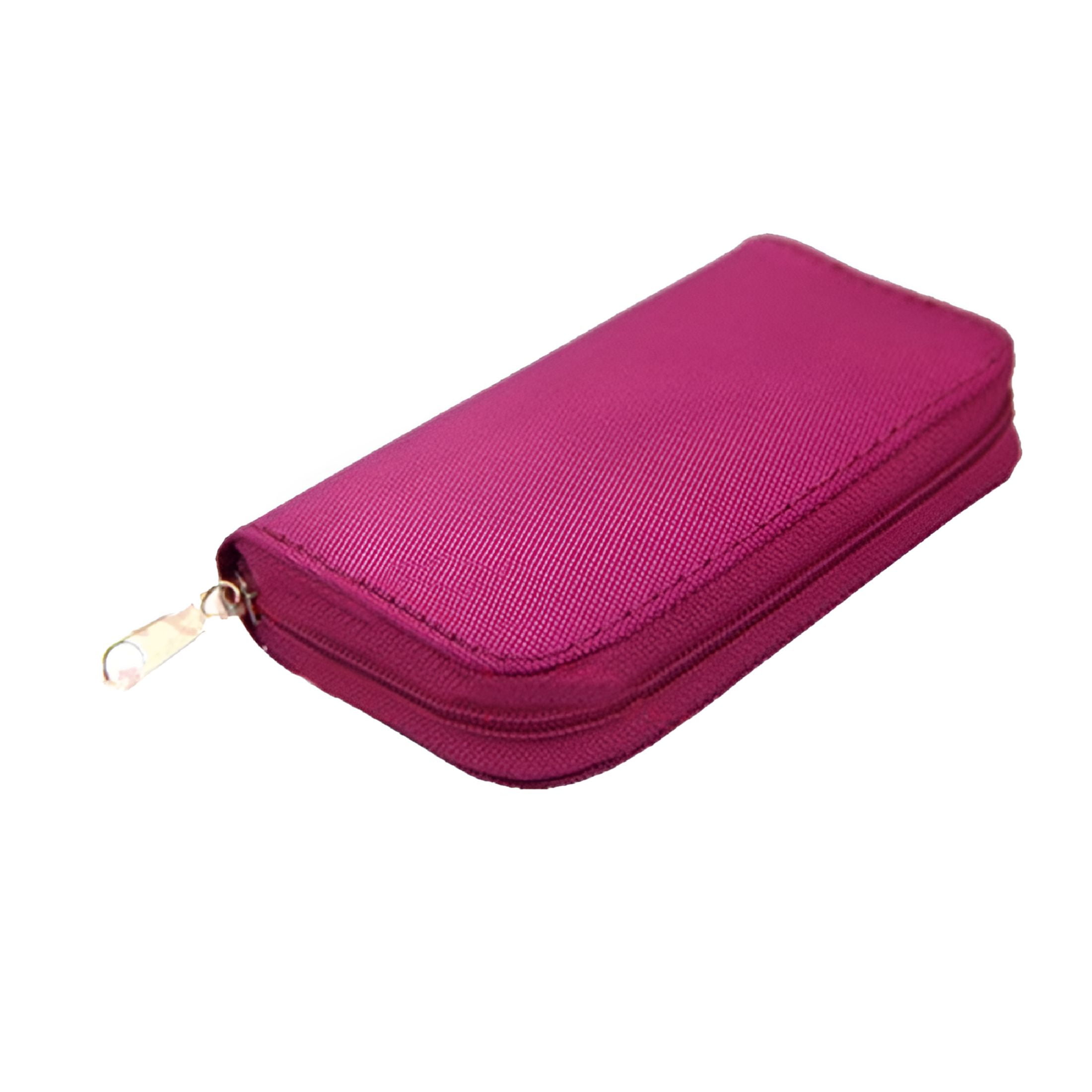 GJX 2026 New 22 Slots Micro Sd Memory Card Storage Zipper Pouch Case ...
