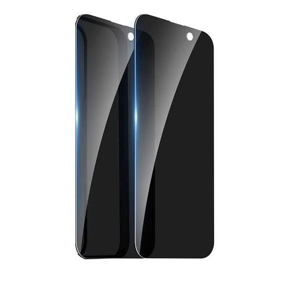 GJX 2026 New 2Pcs Cell Phone Film Privacy Screen Protector Durable Cell Phone Film for Clear Viewing for Personal Privacy Public Spaces Office Use Travel Secure Browsing