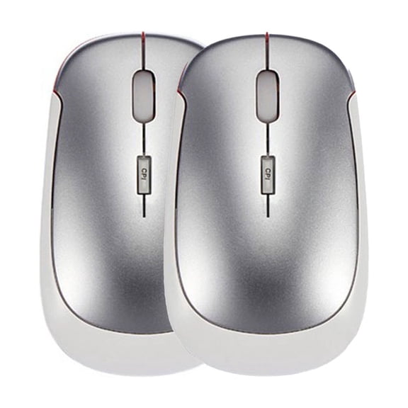 BESTSKY 2Pcs All-In-One Gaming Mouse Pad & Mouse,Gray for Gaming Office