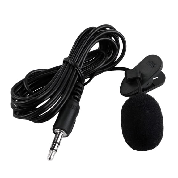 GJX 2026 New 3.5Mm Wired Lavalier Microphone Speech Teaching Sound Amplifier Mic for Phone Pc for Lecture,Presentation,Interview,Online Class,Recording
