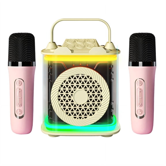 GJX 2026 New 3 Pcs Audio Microphone Set,High-Definition Sound Quality Portable Speaker,High Compatibility Ergonomic Design Microphone for Pc,White3