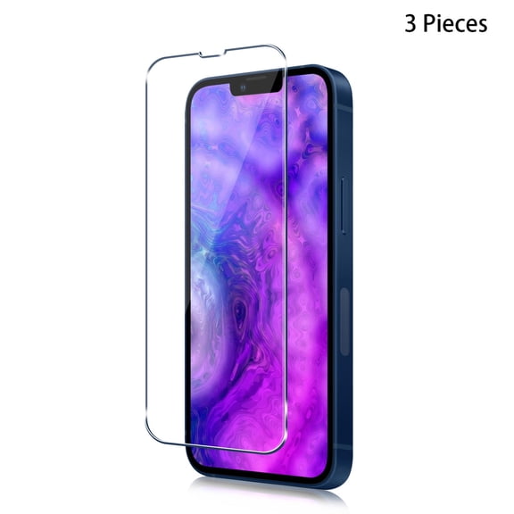 GJX 2026 New 3-Pcs Screen Protector,Glass Screen Protector for Iphone 14 Promax,Anti-Smudge Coating and Fingerprint-Resistant Screen Protector