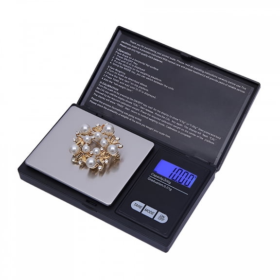 GJX 2026 New 300G/0.01G High Precision Digital Electronic Scale for Jewelry Reloading Kitchen Portable Scales for Body Weight for Kitchen, Jewelry, Reloading, Cooking, Diet
