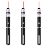 GJX 2026 New 3Pcs Laser Pointer,Precise Laser Light for Presentations,High-Visibility Laser Pointer High Power,For Office,Classroom,Home,Red