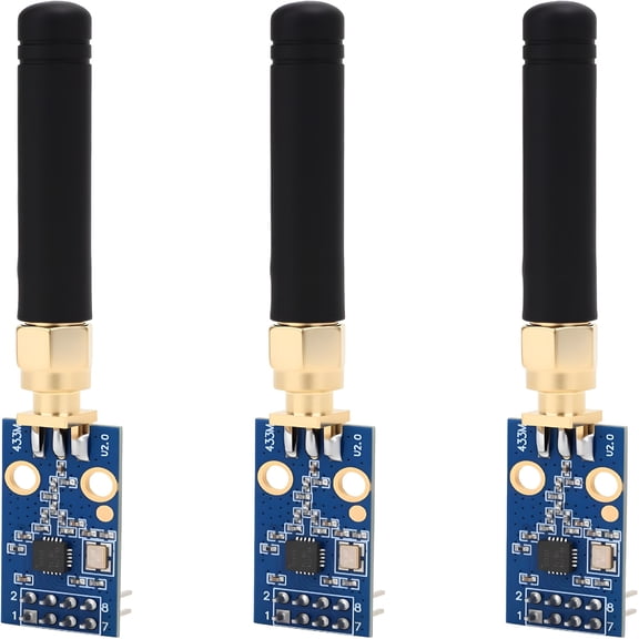GJX 2026 New 3Pcs Wireless Module,400M Range Spi Rf Transceiver,387-464Mhz for Iot Diy Projects for Remote Control,Sensor Network,Robotics,Home Automation,Prototyping