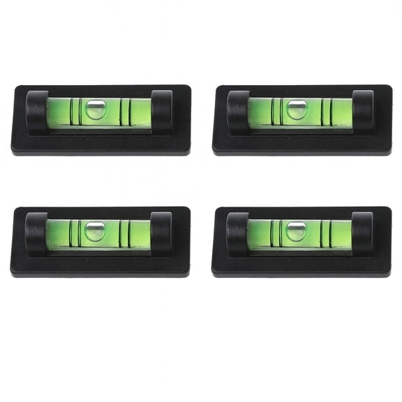 GJX 2026 New 4Pc Magnetic Bubble Spirit Level Protractor Small Portable Leveling Tool Tubular, for Home Improvement, Diy Projects, Carpentry, Tiling, Furniture Assembly, Precision Leveling