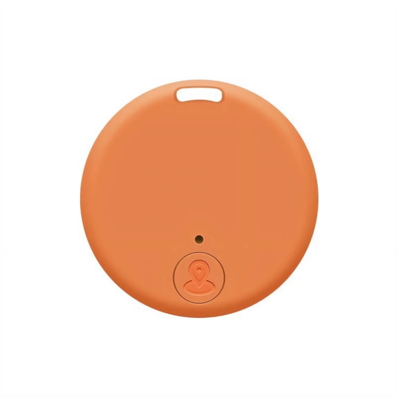 GJX 2026 New 4Pcs Gps Tracker Bluetooth Finder Wallet Tracker Smart Alarm Key Finder Two-Way Anti-Loss Key Tracker Orange for Locating Keys Wallets Bags Pets Preventing Loss Travel Everyday Use