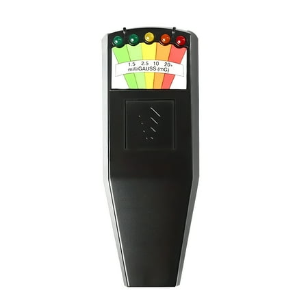 GJX 2026 New 5-Led Emf Meter Field Detector Ghost Hunting Paranormal Equipment Tester Portable Counter Professional Emf Meter Tester for Home,Office,Apartment,Hotel,Lab