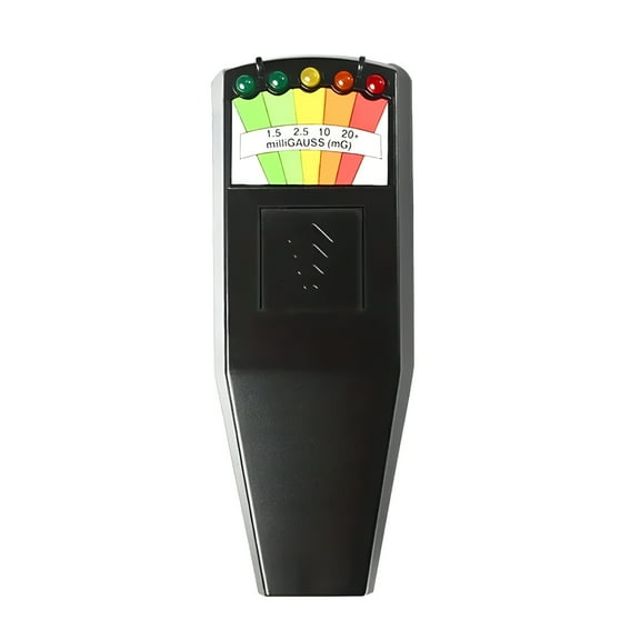 GJX 2026 New 5-Led Emf Meter Field Detector Ghost Hunting Paranormal Equipment Tester Portable Counter Professional Emf Meter Tester for Home,Office,Apartment,Hotel,Lab