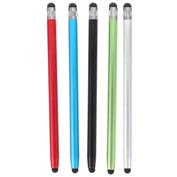 GJX 2026 New 5Pcs Stylus Pens for Laptop,Computer,Tablet&Phone Touch Screens for Office,School,Travel,Home