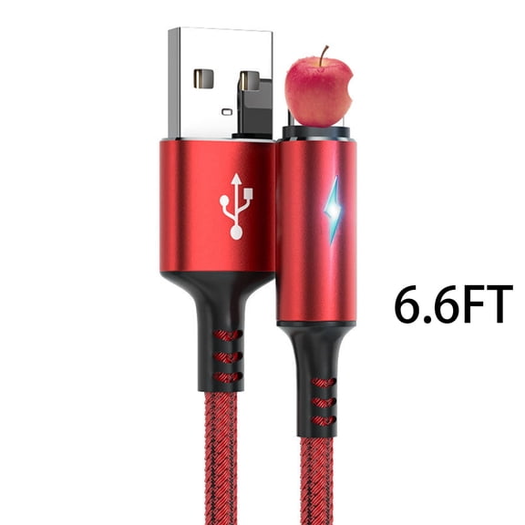 GJX 2026 New 6.6Ft Usb C Cable,Ai Smart Charging Usb to Usb C Cable,Extreme Durability Usb C Charger,Type C Charger Fast Charging,Compatible with Iphone,Ipad,Data Transfer & Charging